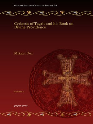 cover image of Cyriacus of Tagrit and his Book on Divine Providence